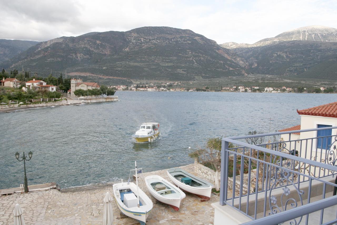 Boutique Hotel Iasmos Trizonia Luaran gambar