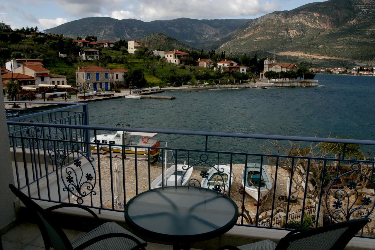 Boutique Hotel Iasmos Trizonia Luaran gambar